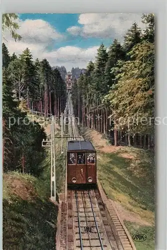 AK / Ansichtskarte Verlag Wiedemann WIRO Nr. 2849 A Baden Baden Merkurbahn Station Aussichtsplatte  Kat. Verlage