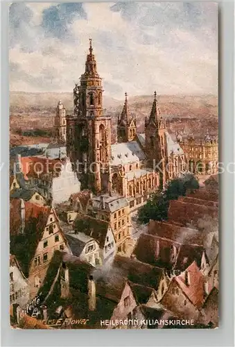 AK / Ansichtskarte Verlag Tucks Oilette Nr. 700 Heilbronn Kilianskirche  Kat. Verlage