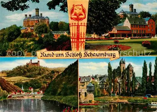 AK / Ansichtskarte Balduinstein Rund um Schloss Schaumburg Waldecker Hof Diez Kat. Balduinstein