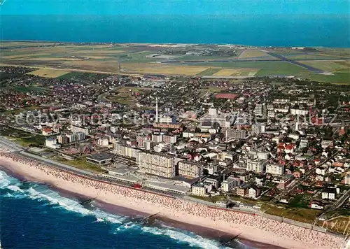 AK / Ansichtskarte Westerland Sylt Nordseeheilbad Fliegeraufnahme Kat. Westerland