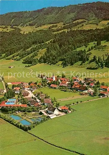 AK / Ansichtskarte Thalkirchdorf Allgaeuer Alpen Fliegeraufnahme Kat. Oberstaufen