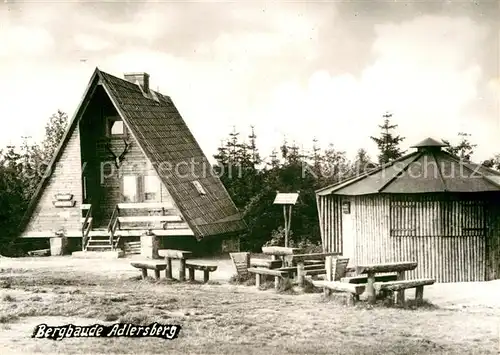 AK / Ansichtskarte Adlersberg Stutenhaus Bergbaude Kat. Schmiedefeld Rennsteig