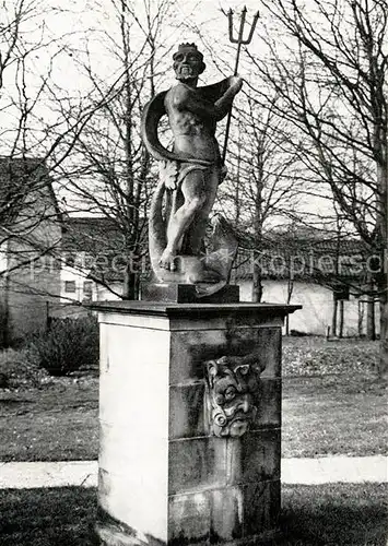 AK / Ansichtskarte Grohn Haus Seefahrt Neptunkopie Kat. Bremen