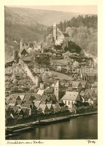 AK / Ansichtskarte Hirschhorn Neckar Burg Kirche Kloster  Kat. Hirschhorn (Neckar)