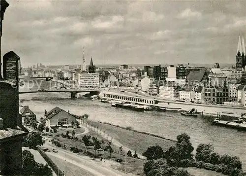 AK / Ansichtskarte Bremen Gesamtansicht mit Weser Kat. Bremen