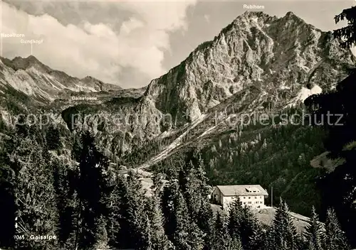 AK / Ansichtskarte Reichenbach Oberstdorf Gasthaus Gaisalpe Kat. Oberstdorf