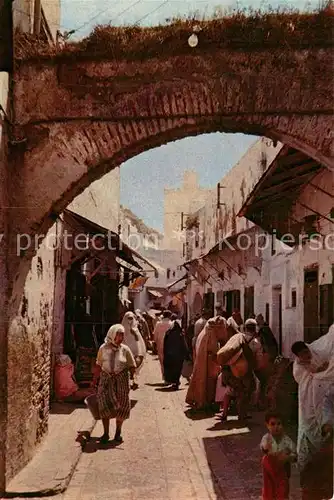 AK / Ansichtskarte Tetuan Calle de Fez Kat. Marokko