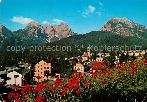 AK / Ansichtskarte Sappada Panorama mit Dolomiten