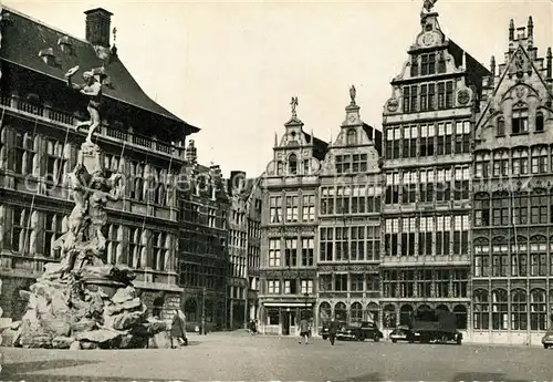 AK / Ansichtskarte Antwerpen Anvers Grote Markt Grande Place Kat. 