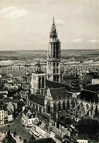AK / Ansichtskarte Antwerpen Anvers Panorama Eglise Kat. 