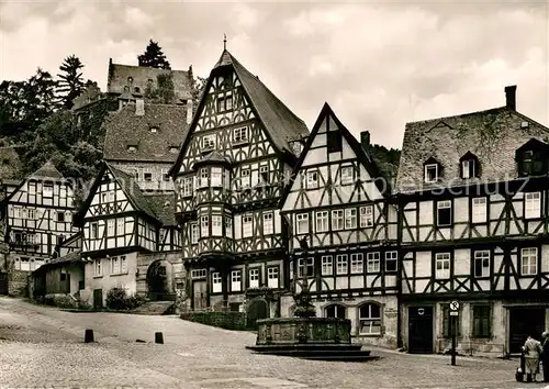 AK / Ansichtskarte Miltenberg Main Marktplatz auch Schnatterloch Kat. Miltenberg