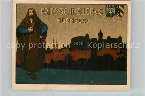 AK / Ansichtskarte Nuernberg Fritz Schneller & Co  Kat. Nuernberg