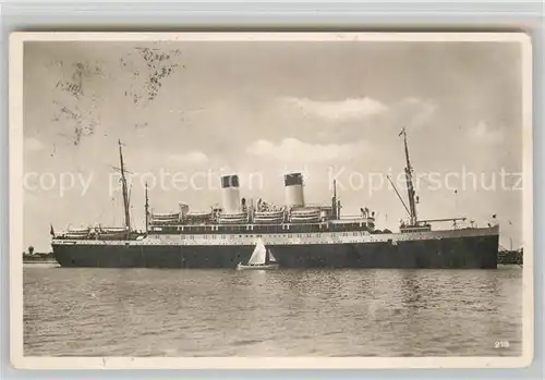 AK / Ansichtskarte Dampfer Oceanliner M.S. Monte Pascoal  Kat. Schiffe