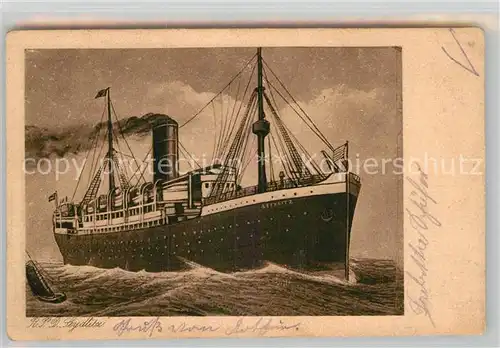 AK / Ansichtskarte Dampfer Oceanliner R.P.D. Seydlitz Kat. Schiffe