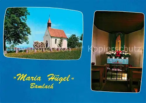 AK / Ansichtskarte Bamlach Maria Huegel Kapelle Altar Kat. Bad Bellingen