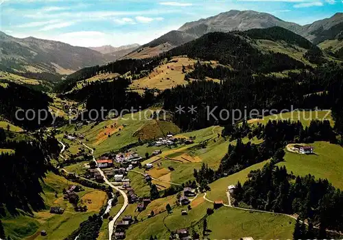 AK / Ansichtskarte Auffach Erholungsgebiet mit Kitzbueheler Alpen Fliegeraufnahme Kat. Wildschoenau