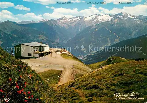 AK / Ansichtskarte Bad Hofgastein Bergstation Kleine Scharte Bergrestaurant Alpenpanorama Kat. Bad Hofgastein