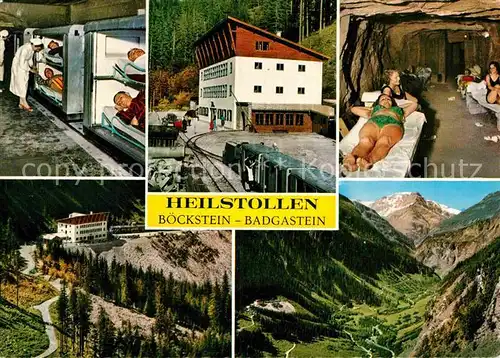 AK / Ansichtskarte Badgastein Heilstollen Boeckstein Talblick Alpenpanorama Kat. Bad Gastein