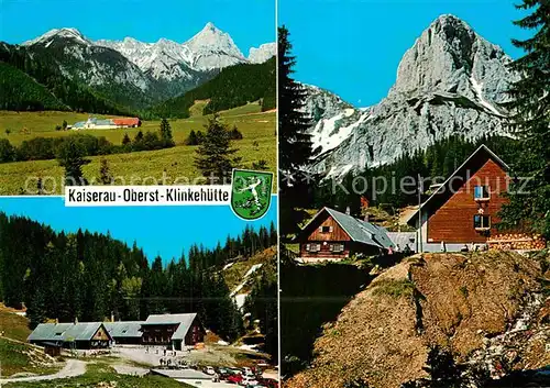 AK / Ansichtskarte Kaiserau Admont Alpenschloessl Oberst Klinke Huette Alpen