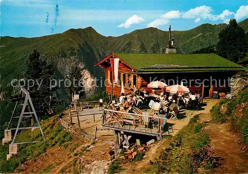 AK / Ansichtskarte Badgastein Graukogel Huette Bergstation Sessellift Wandern Alpen Kat. Bad Gastein