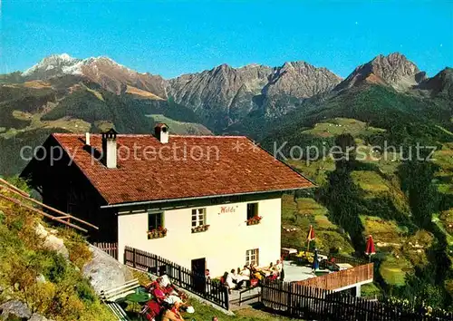 AK / Ansichtskarte Gfeis Gasthaus Walde Rundblick Alpenpanorama