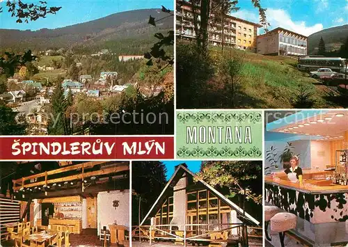 AK / Ansichtskarte Spindleruv Mlyn Spindlermuehle Montana Erholungsheim im Riesengebirge Kat. Trutnov
