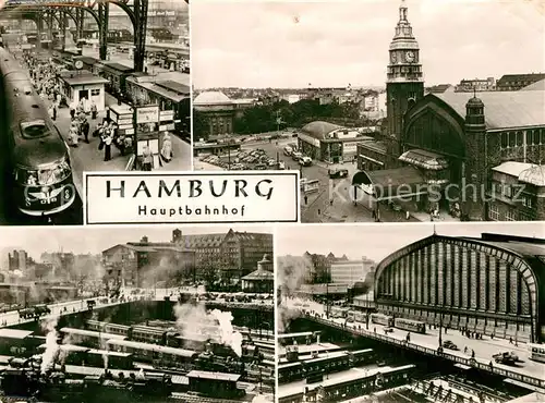 AK / Ansichtskarte Hamburg Hauptbahnhof Kat. Hamburg