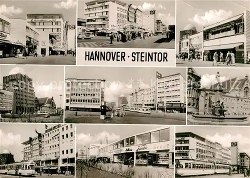 AK / Ansichtskarte Hannover Das Steintor und Georgenstrasse  Kat. Hannover