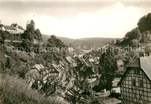 AK / Ansichtskarte Stolberg Harz Teilansicht  Kat. Stolberg Harz