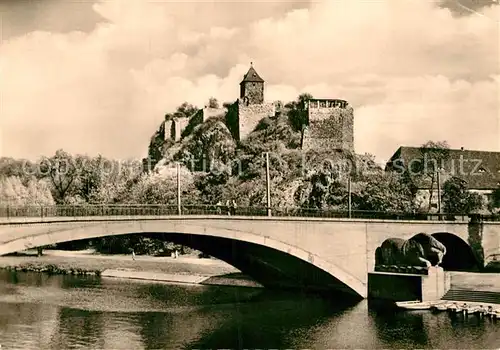 AK / Ansichtskarte Halle Saale Burg Giebichenstein Kat. Halle