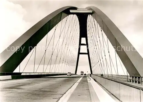 AK / Ansichtskarte Fehmarnsund Bruecke