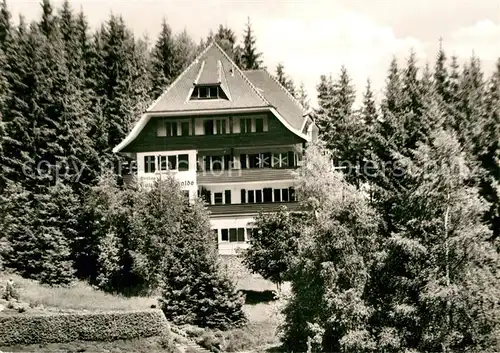 AK / Ansichtskarte Neustadt Schwarzwald Sanatorium Sonnhalde