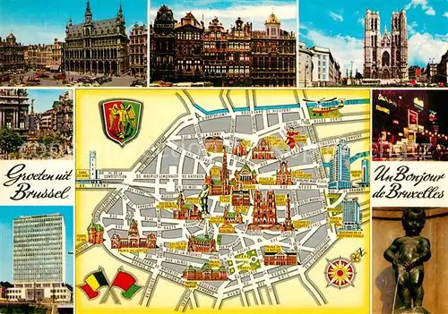 AK / Ansichtskarte Bruxelles Bruessel Stadtansichten Kat. 