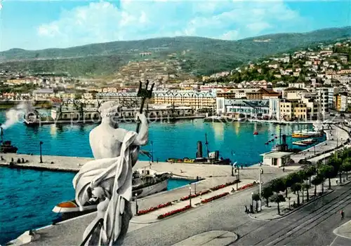 AK / Ansichtskarte Trieste La riva  Kat. Trieste