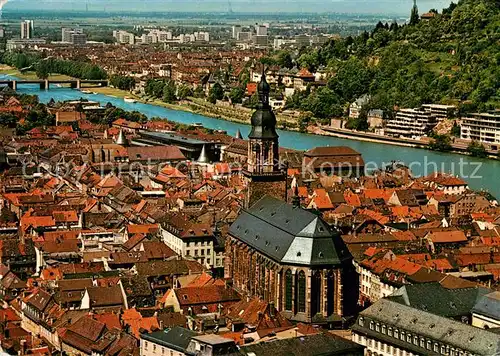 AK / Ansichtskarte Heidelberg Neckar Blick von Schlossterrasse Kat. Heidelberg