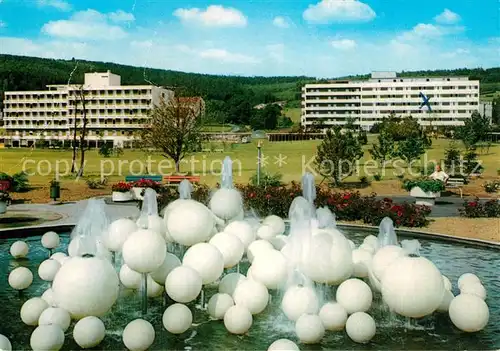 AK / Ansichtskarte Bad Soden Salmuenster Kurpark Kat. Bad Soden Salmuenster