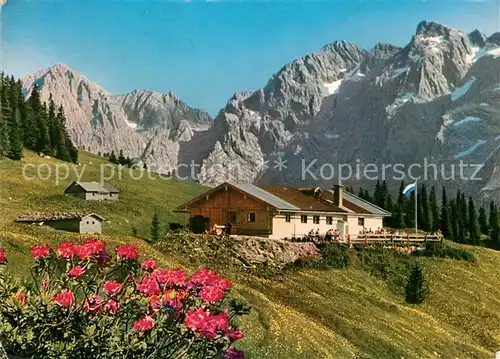 AK / Ansichtskarte Hoher Goell Oberahornkaser Kuchler Goell Kat. Berchtesgaden