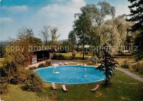 AK / Ansichtskarte Maulbronn Haus Schmie Swimmingpool Kat. Maulbronn