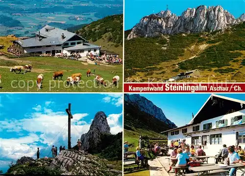 AK / Ansichtskarte Aschau Chiemgau Kampenwand Steinlingalm Kat. Aschau i.Chiemgau