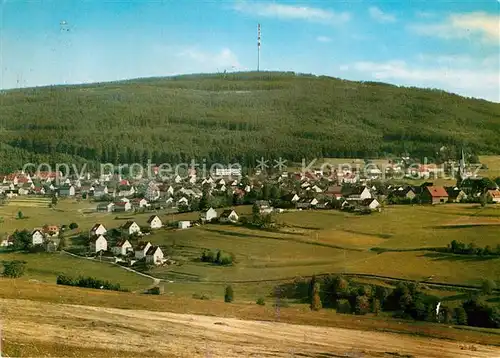 AK / Ansichtskarte Bischofsgruen Blick zum Ochsenkopf  Kat. Bischofsgruen