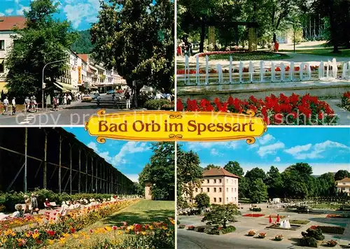 AK / Ansichtskarte Bad Orb Strassenparie Kurpark Saline Kat. Bad Orb