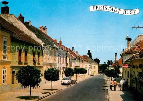 AK / Ansichtskarte Rust Burgenland Storchenstadt am Neusiedlersee Kat. Rust