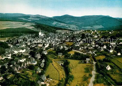 AK / Ansichtskarte Winterberg Hochsauerland Fliegeraufnahme Kat. Winterberg