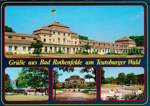 AK / Ansichtskarte Bad Rothenfelde Sanatorium Kurpark Kurhaus Gradierwerk Kat. Bad Rothenfelde