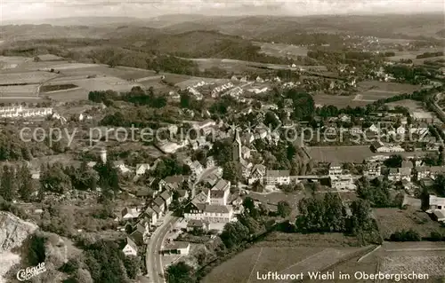 AK / Ansichtskarte Wiehl Gummersbach Fliegeraufnahme  Kat. Wiehl