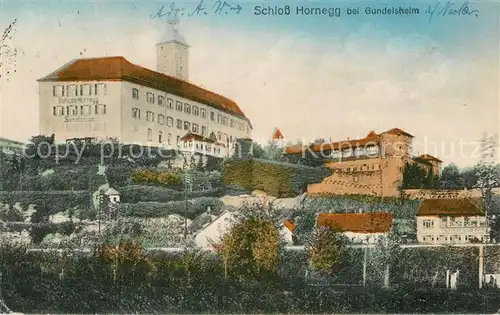 AK / Ansichtskarte Gundelsheim Neckar Schloss Horberg