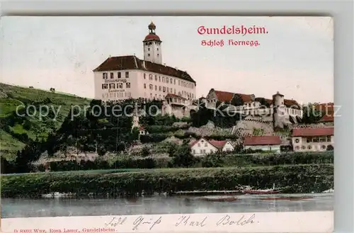 AK / Ansichtskarte Gundelsheim Neckar Schloss Hornegg