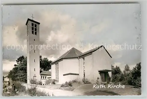 AK / Ansichtskarte Weinheim Bergstrasse Katholische Kirche Kat. Weinheim