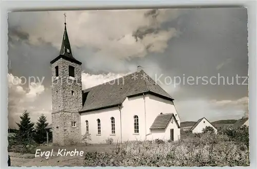 AK / Ansichtskarte Weinheim Bergstrasse Evangelische Kirche Kat. Weinheim