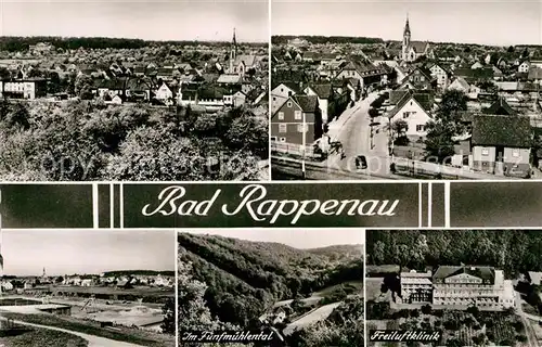 AK / Ansichtskarte Bad Rappenau Fuenfmuehlental Freiluftklinik Panorama Kat. Bad Rappenau